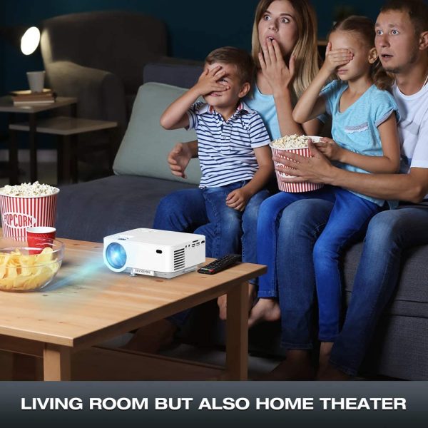 61OIz-nhdXL._AC_SL1000_.jpg Mini Projector - 3600L Hompow Smartphone Portable Video Projector