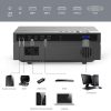 Hompow 2020 Upgraded Native 1080P Video Projector 5500Lux