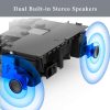 Hompow 2020 Upgraded Native 1080P Video Projector 5500Lux